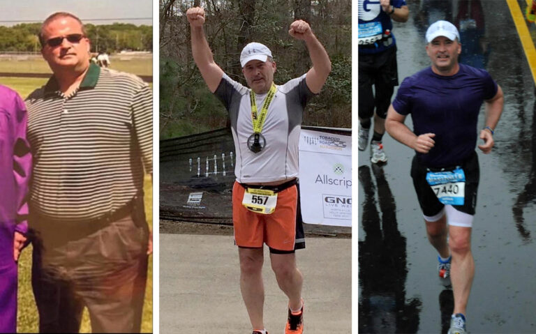 From the office to the finish line: How one trucking executive took control of his health