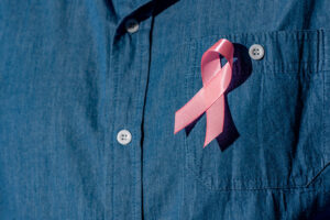 Pink Ribbon Blue Shirt iStock 1426671458 web