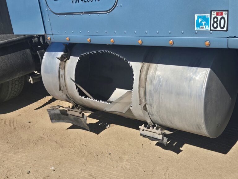 CBP finds liquid meth inside fuel tank of semi-truck