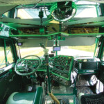 The cab of The Goose is a unique, highly functional mix of retro and high-tech styles. (Linda Garner-Bunch/The Trucker) The Goose Cab