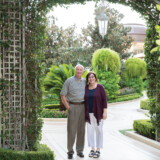 TCA Chairman Jim Ward and his wife, Starla, relax and take a walk on the grounds of the Wynn and Encore Las Vegas resort during a break in the association’s 2021 convention in September.