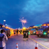 Each night of the show, visitors were treated to a truck lights show as well as fireworks. (Linda Garner-Bunch/The Trucker)