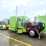 Jokes on You, owned by Kelly Richardson of Tallahassee, Florida, took first place in the Interior/OEM Sleeper-Bobtail category. (Linda Garner-Bunch/The Trucker)