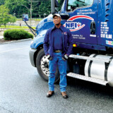 When Richard Jones, a driver for NFI Industries, earned his CDL, he initially planned for trucking to be a “fallback” plan for his career — but then he was bitten by the trucking bug. (Bobby Ralston/The Trucker)