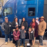 Ashley Leiva’s family was on hand to congratulate her at the award ceremony. (Courtesy: Kenworth)