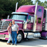 Husband-and-wife truckers David and Dana Walden may not work together, but they make a point of taking time to enjoy life as a couple. (Courtesy: David and Dana Walden) David Dana Walden 01