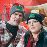 Husband-and-wife driving team Ryan and Bernedette Hood first met in high school. When they met again as adults, romance blossomed on the road. (Photos courtesy of Ryan and Bernedette Hood)