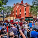 Crowds react with gusto to this 1950 Kenworth 521 model at the second annual Kenworth Chillicothe, Ohio, Plant's Kenworth Truck Parade held on June 18, 2023.
(Courtesy: Kenworth) Kenworth Parade