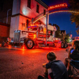 This 2016 Kenworth W900L puts on a grand display at the second annual Kenworth Chillicothe Plant's Kenworth Truck Parade held on June 18, 2023. (Courtesy: Kenworth) Kenworth Parade