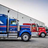 The Kenworth W900 lineup dazzles in a display just before the second annual Kenworth Chillicothe Plant's Kenworth Truck Parade held on June 18, 2023. (Courtesy: Kenworth) Kenworth Parade