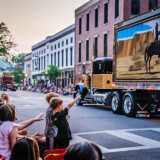 The Chillicothe community celebrates Kenworth's history at the second annual Kenworth Chillicothe Plant's Kenworth Truck Parade held on June 18, 2023. (Courtesy: Kenworth) Kenworth Parade