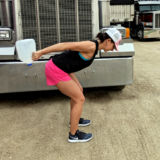 Triceps Water Jug Kickbacks Triceps Water Jug Kickbacks