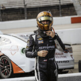 Race car driver Corey LaJoie