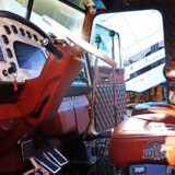 The detailed, custom interior of Zach Strayer’s 2023 Peterbilt, which won the Trucker’s Choice award at the 2023 Walcott Truckers Jamboree. (Courtesy: The Iowa 80 Group)