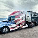 As a company, Sharp works to honor the nation’s military. The carrier is a proud supporter of the Vietnam Veteran Memorial Fund’s The Wall That Heals program. (Courtesy: Sharp Transportation) Wall That Heals 3