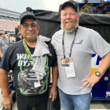 Relay Payments Haul of Fame winners Sergio Orona (left) and Jamie Hagen pause for a photo op during the Sept. 16 event. (Courtesy: Nigel Kinrade Photography)