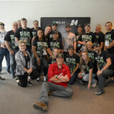 Relay Payments team members and customers, along with this year’s Haul of Fame winners and NASCAR driver William Byron, gathered at the Bristol Motor Speedway on Sept. 16 to cap off National Truck Driver Appreciation Week. Relay is the corporate sponsor for Hendrick Motorsports’ Car No. 24, driven by Byron. (Courtesy: Nigel Kinrade Photography)