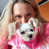 Eva Knelsen and Dixie — "The Dynamic Duo" (Courtesy: Eva Knelsen)