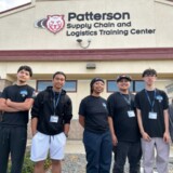 These students at Patterson High School in Patterson, Calif. are part of the CDL program. (Courtesy: Dave Dein) Patterson High School CDL Students