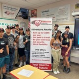 These students at Patterson High School in Patterson, Calif. are part of the CDL program. (Courtesy: Dave Dein) Patterson High School CDL Students