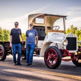 This 1923 Kenworth and its owners took part in the 2024 Kenworth Truck Parade. (Courtesy: Kenworth) 2024 Kenworth Truck Parade