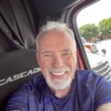 Clark Reed, a driver for Nussbaum Transportation, is one of TCA’s Drivers of the Year for 2024. During his 20 years on the road, he’s racked up about 2.5 million miles. (Courtesy: Clark Reed)