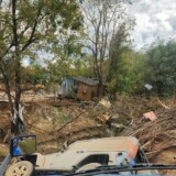Truck driver Tristan Utter snapped these photo of the destruction following Hurricane Helene in Black Mountain, North Carolina. (Courtesy: Tristan Utter)
