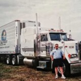 One of Gaffin’s early trucking jobs was with Bud Meyer Truck Lines. (Courtesy: Mike Gaffin)