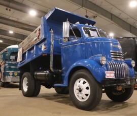 1941 Chevrolet COE dump truck, Earl Burk, Ozark, Missouri